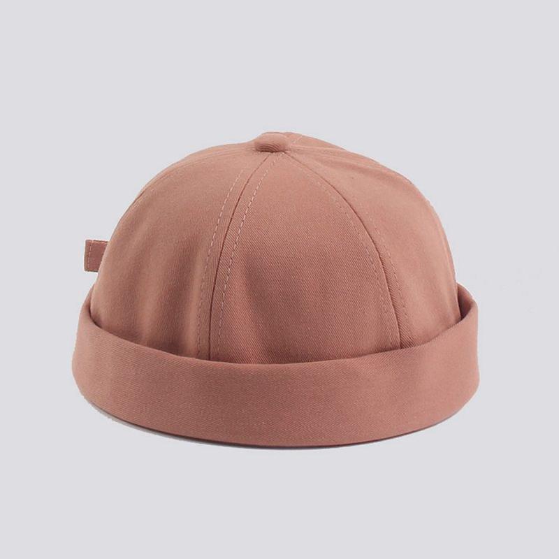 1Pc Docker Adjustable Hip Hop Brimless Cap Casual Skullcap Hat Unisex Sailor Cotton
