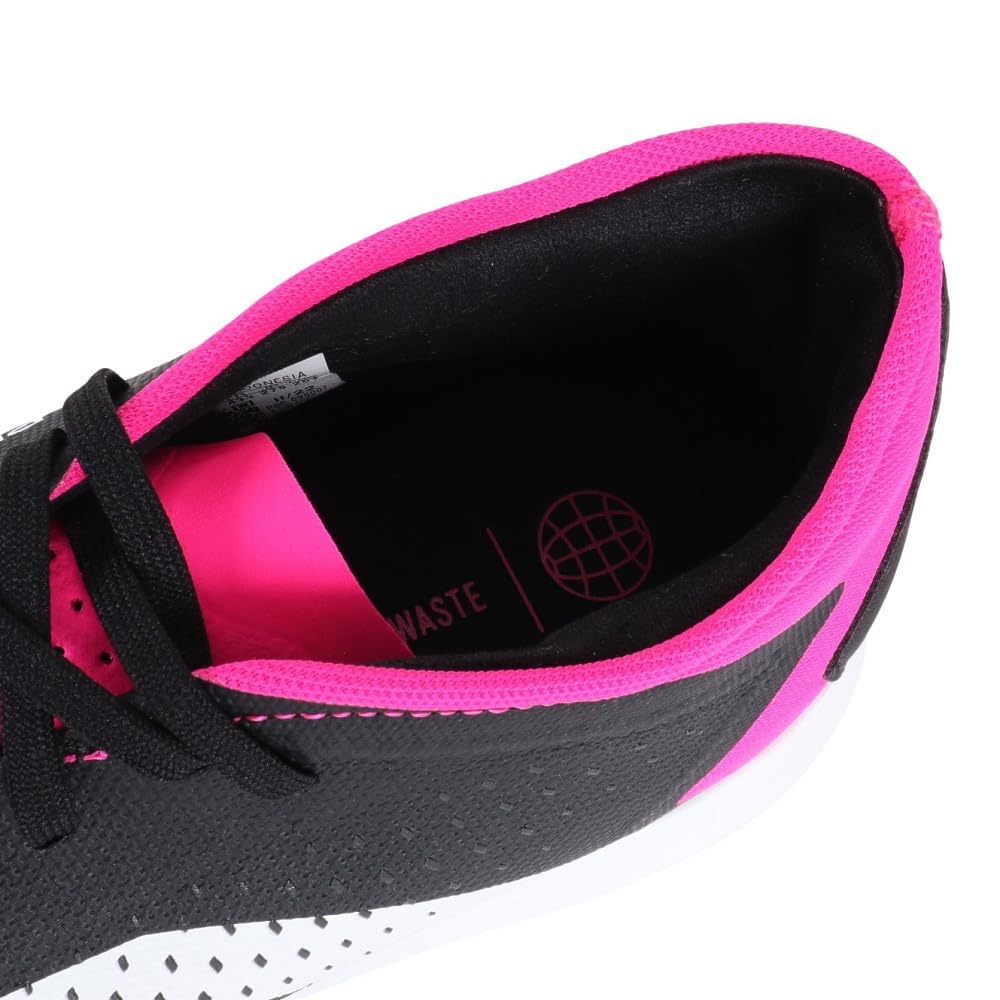 Adidas Predator L TF LTC76 Futsal Core Shock Pink Size 2E Accuracy.3 Shoes, Black/Footwear White/Team (GW4640), 25.5 Cm,