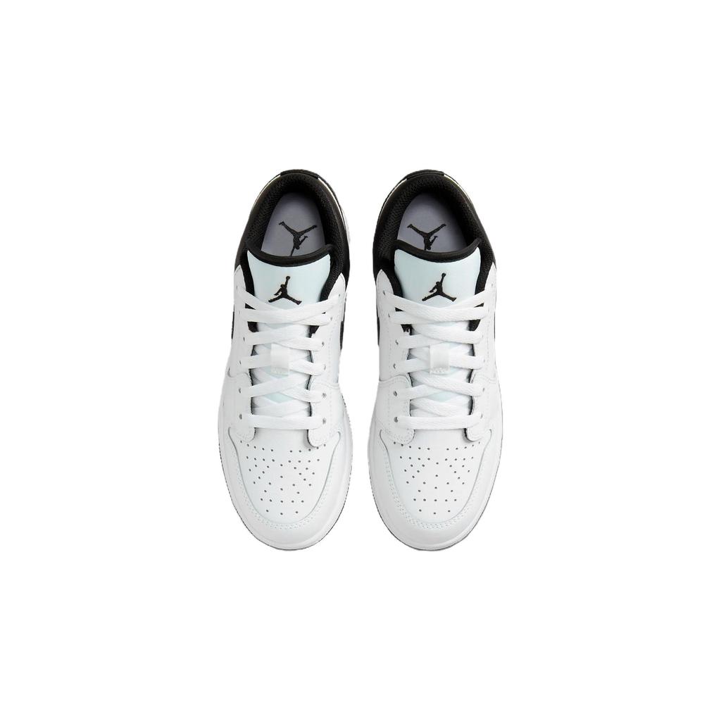 Jordan 1 Bajo Blanco Negro GS 553560-132