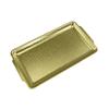 Japanese Retro Food Plate Stainless Steel Serving Tray Food Grade Safe Rectangular Plate Kitchen Dining Dish for Sushi Dessert