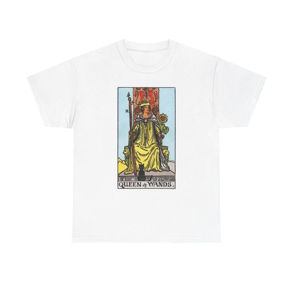 The Queen of Wands (Tarot Card T-Shirt Unisex T-Shirt XL