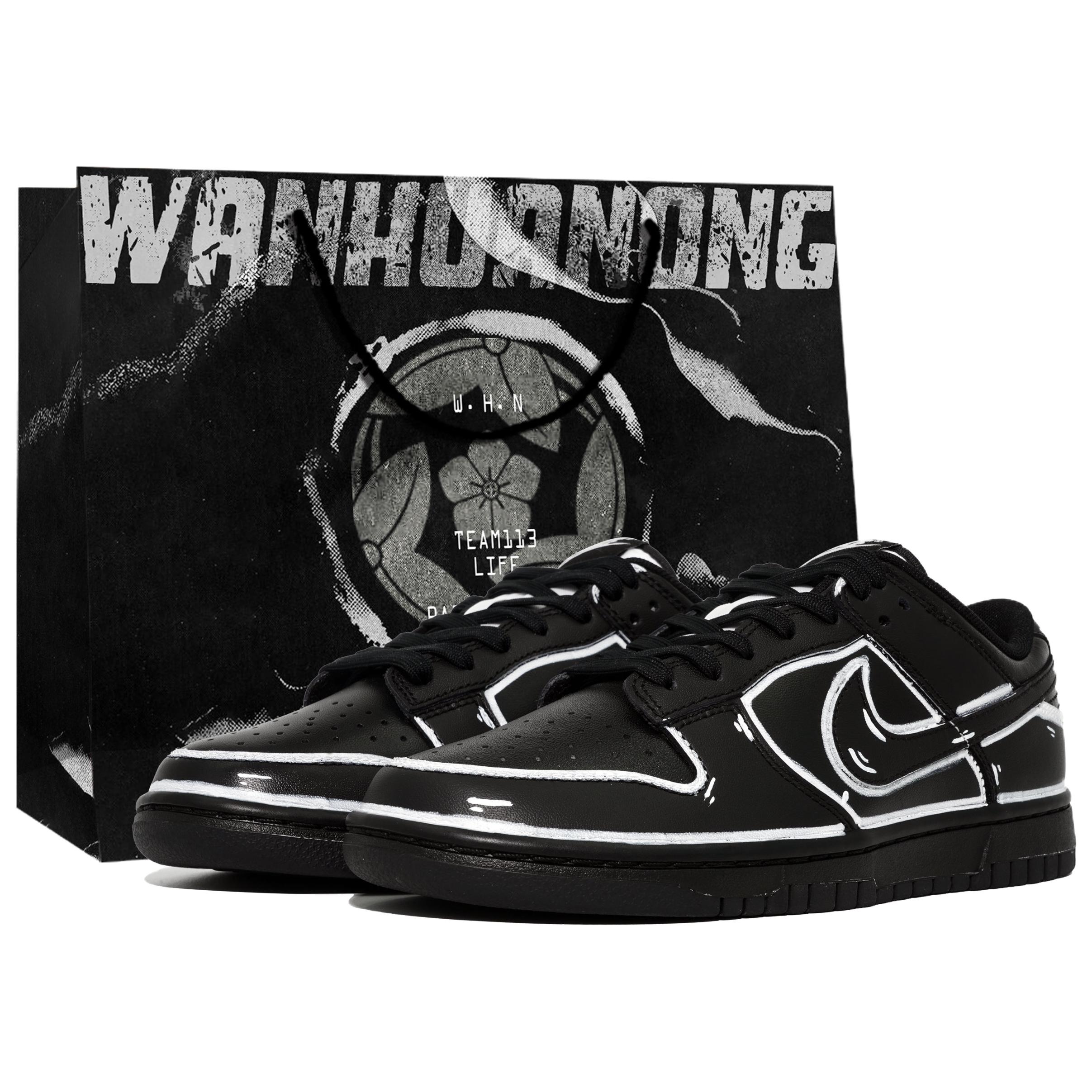 

Nike Dunk Skateboard Shoes Unisex Low top White DD1391-100(Team113-S-BOX) 38.5