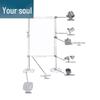Junhun Retractable Aluminum Display Stand