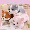 Adorable Corgi Plush Toy Dog Pillow Cute Cuddle Buddy Soft Stuffed Animal For Sleep