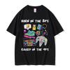 Born In The 80s Raised In The 90s Funny Meme Tshirts Unisex Women Casual Cotton Vintage T Shirts Male 90s Oversized Short Sleeve