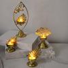 Golden Iron Tealight Candle Holder for Elegant Dining Room and Weddings Centerpieces Metal Leaf Shape Candlestick Stand