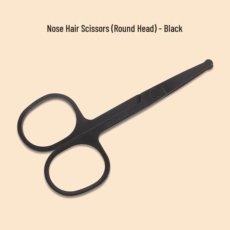 Eyebrow & Nose Hair Trimming Scissors Set for Men & Women - Makeup & Beauty Tool Kit