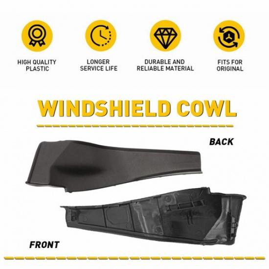 For 2013-2015 Nissan Altima 2X Left & Right Windshield Wiper Cowl Extension Trim