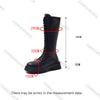 Fashion Comemore Women's Boots 2025 Autumn Winter New Platform Lace Up Knee High Boots for Women Fashion Black White Thck Heel Botas