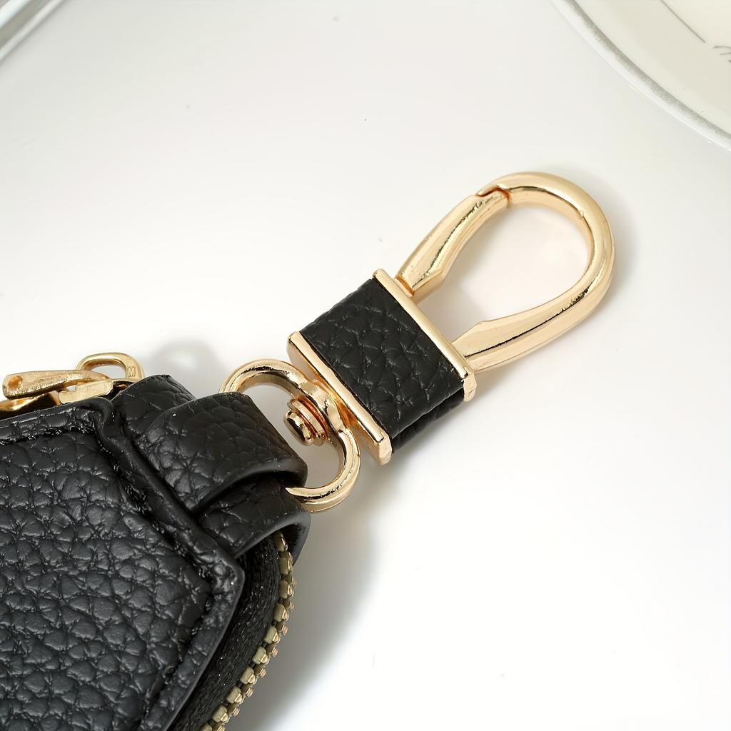 Portofele pentru chei mașini bărbați cupluri cu fermoar ușă depozitare chei mini portabil multifuncțional simplu protecție solidă clasic unisex