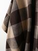 Winter Women Scarf Layers Poncho Elegant Lady Men Retro Plaid Tassel Wrap Shawl Casual Scarve Capa Para Mujer Pashmina Cloak New
