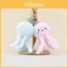 Cute Marine Animal Plush Jellyfish Hanging Pendant Soft Octopus Keyring Toy