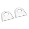 2 stuks Deurslotpin Cover Mat Elektroplate Slot Sierlijst Decoratie Voor Benz Vito W447 2014 tot 2023
