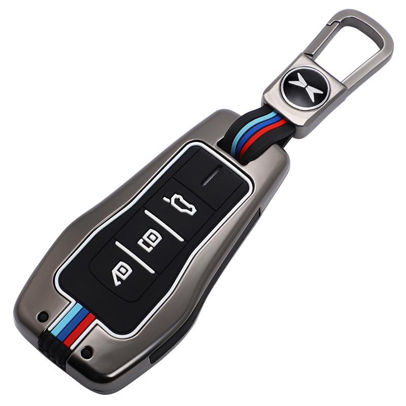 Enhanced Metal Protective Key Case for Xiaopeng G3 and G3i 2019 Model, P7 - Suitable for Men and Women