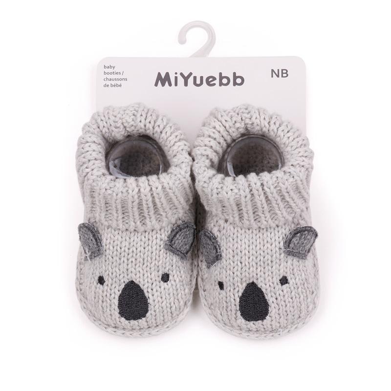 Babysocken Cartoon Niedliches Tier Baby Bodensocken Warme Baumwolle Frühling und Herbst Weich zu Tragen Atmungsaktiv für Jungen und Mädchen Neue Mode