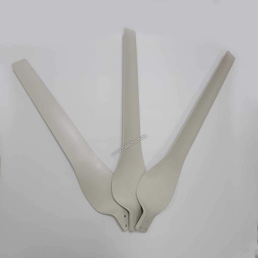 Home Use High Strength Carbon Fibers White Nylon Fiber Wind Turbine Blade Optional Hub Kit for Diy Wind Generator Free Power