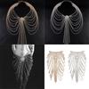 Blingbling Waist Belt Stylish Multilayer Crystal Waist Chain Belt Elaborate Chain Belly Chain for Belly Dance