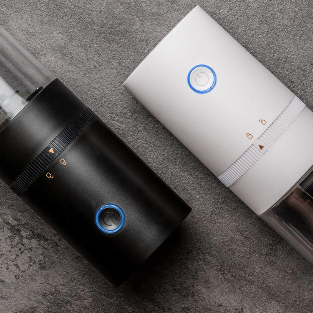 

Перезаряжаемая портативная кофемолка TYPE-C USB зарядка керамическая шлифовальная машина для офиса белый