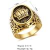 Arabia Muslim King Ring Man Men Ring Charm Gift for Party Male Lover Jewelry Finger Band for King