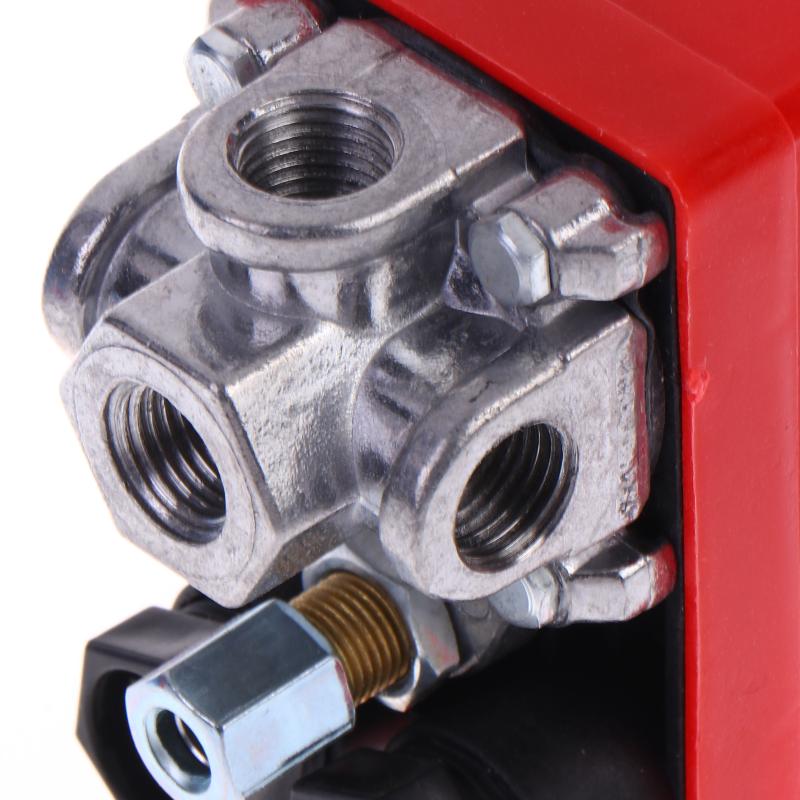 Reliable Air Compressor Pressure Switch 90-120psi Automatic On Off Control for Garage Pneumatic Tools and Workshop Applications