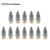 12pcs Mini Christmas Tree Pine Tree DIY Christmas Decorations For Home Table Navidad Xmas Ornaments New Year Decor Kids Gift