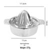 Stainless Steel Manual Citrus Juicer
