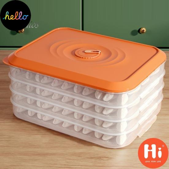 Organizér na knedlíky Stohovatelné Uchovávání chladu PP Organizér do chladničky Kuchyňské potřeby pro pohodlné použití