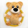 Chew Plush Toys for Dog Squeak Puppy Toy Cotton Rope  Flying Discs Toys Pet Toy Interact Training Throw Things for Dogs