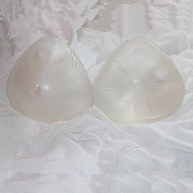 Triangular Transparent Silicone Breast Prosthesis Replacement
