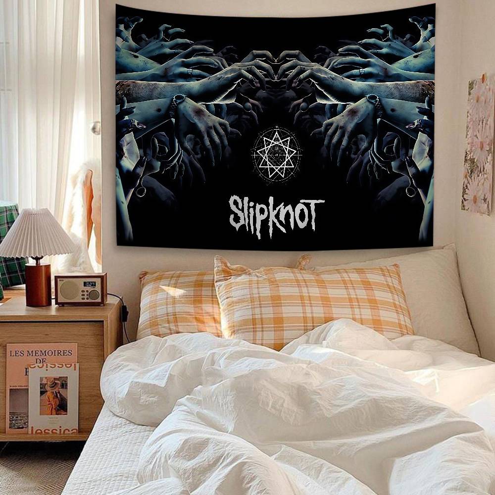 Band Rap SSlipknot Colorful Tapestry Wall Hanging Bohemian Wall Tapestries Mandala Wall Art Decor