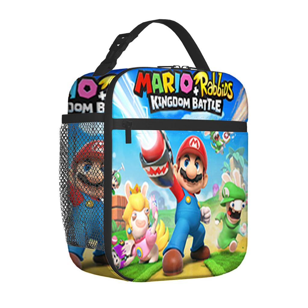 Cartoon Lunch Bag Bento Bag Fully Printed 3D Digital Thermal Insulation Bag Portable Outdoor Children'S Picnic Bag