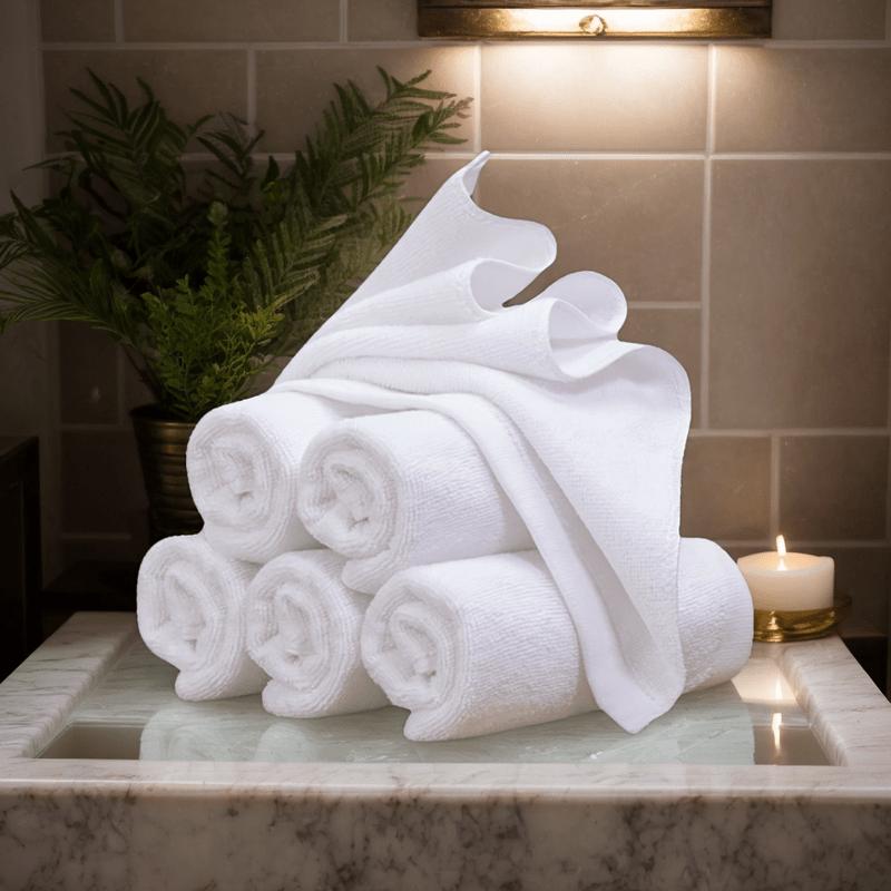 10pcs Square Cloths, Multifunctional Durable Home Towels,Suitable for Family, Hotel, Camping Bathroom Supplies And Cleaning Rags