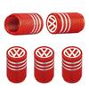 VW Metal Car Wheel Tire Valve Caps Aluminum Tire Wheel Stem Air Valve Cap For Volkswagen GOLF MK6 Polo Tiguan VW GTI CADDY PASSAT EN1