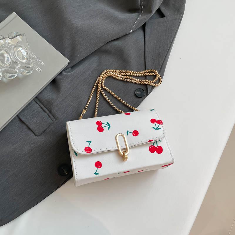 

2025 весенняя сумка рабочая квадратная сумка с замком на плечо темпераментная женская сумка-мессенджер с высоким чувством стиля белый