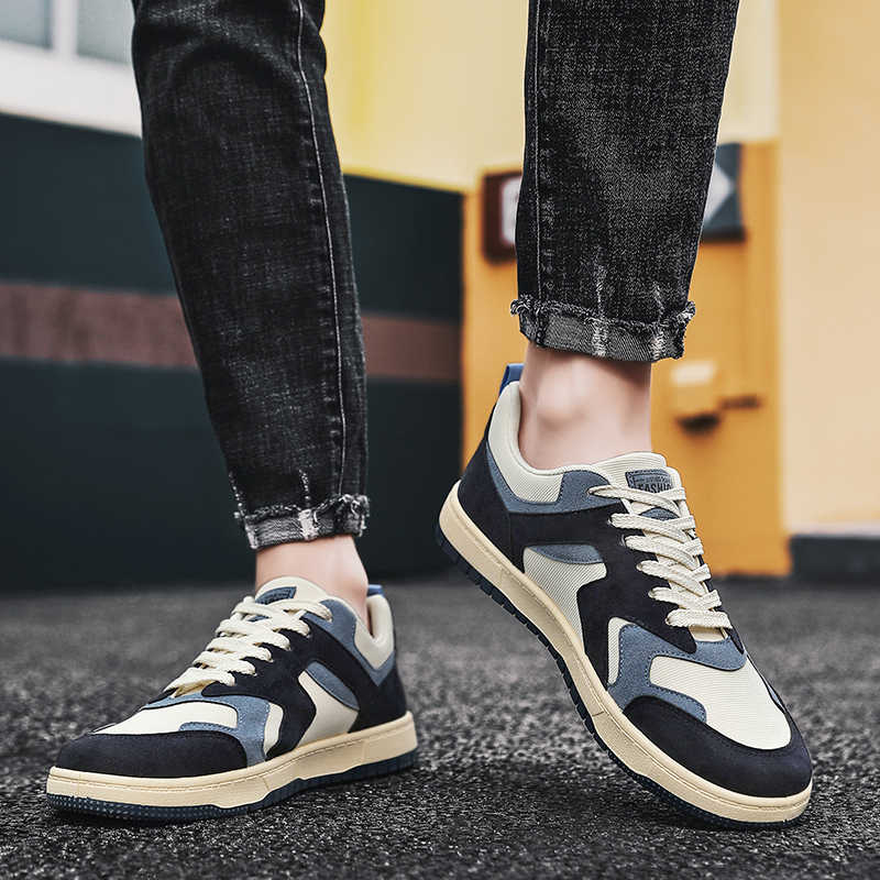 Mode Vår-höst Grova Herr Skate Skor Vulkaniserade Kinesisk Stil Lyxiga Sneakers Herr Sport Topp Försäljning Hög Kvalitet Sportig Paj