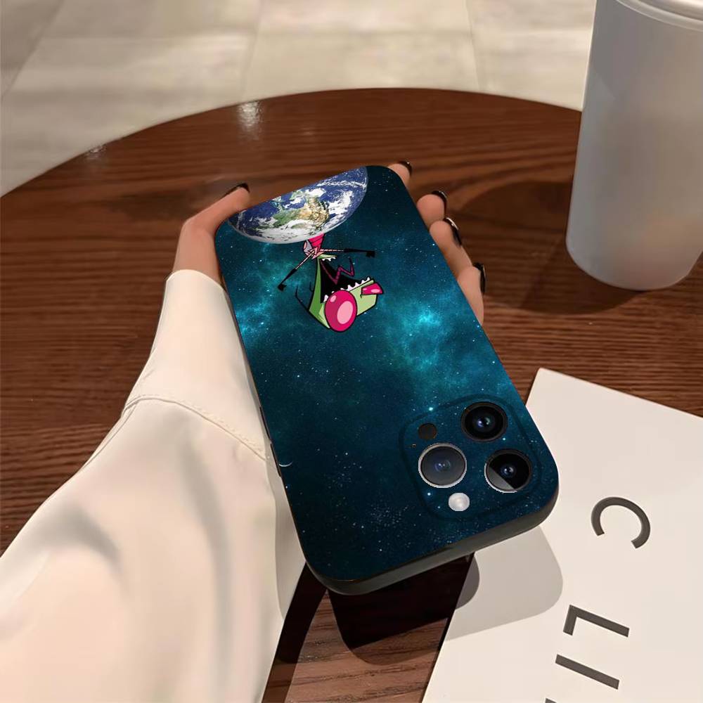 I-Invader Zim Gir   Phone Case for iPhone 17,16,15,14,13,12,11,Pro,X,Xs,Max,Plus Shockproof Cover