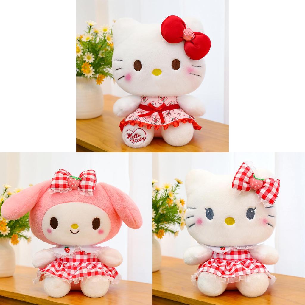 Strawberry Melodie Plush Toy With Pp Cotton Filling For Girls And Kids Gift