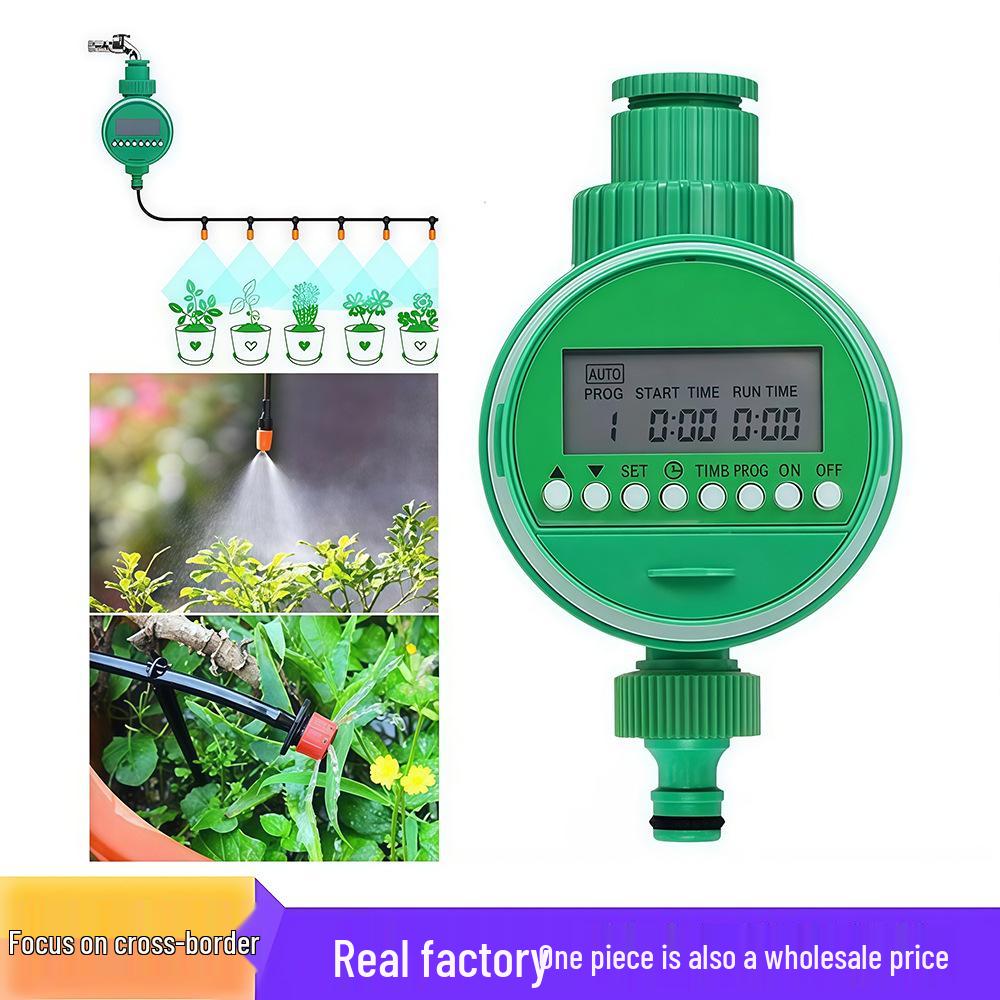 Smart Home Timer Controller for Automatic Micro-Spray Drip Irrigation: Effortless Watering System for Plants