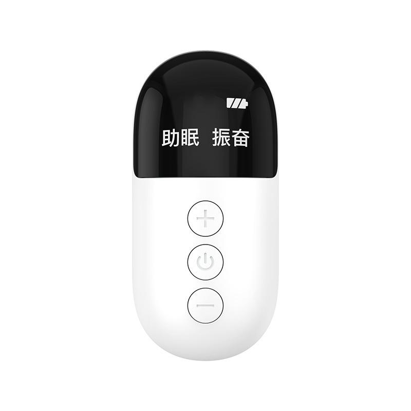 Schnelle Einschlafhilfe Tragbares Schlaflosigkeits-Massagegerät Mikrostrom Intelligenter Handgriff Schlafhilfe Schlafgerät