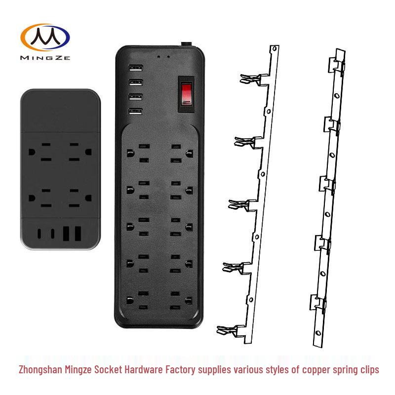 US Standard Socket Hardware: Diverse Terminal Plug Pins with Copper Spring Clips