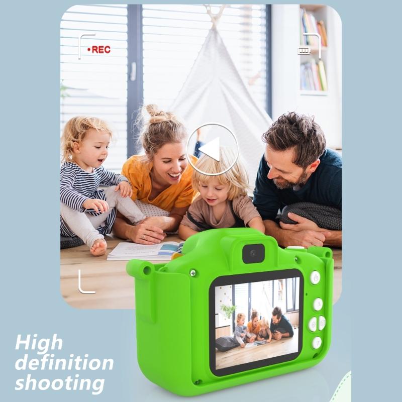 Rechargeable Toy Camera For Children ABS Plastic Video Recording Creative Music Camera Toy Indoor Outdoor Activity