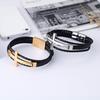 Triple Layered Cowhide Leather Bracelet Men Stainless Steel 22cm Cross Charm Armband Male Fashion Jewelry 2020