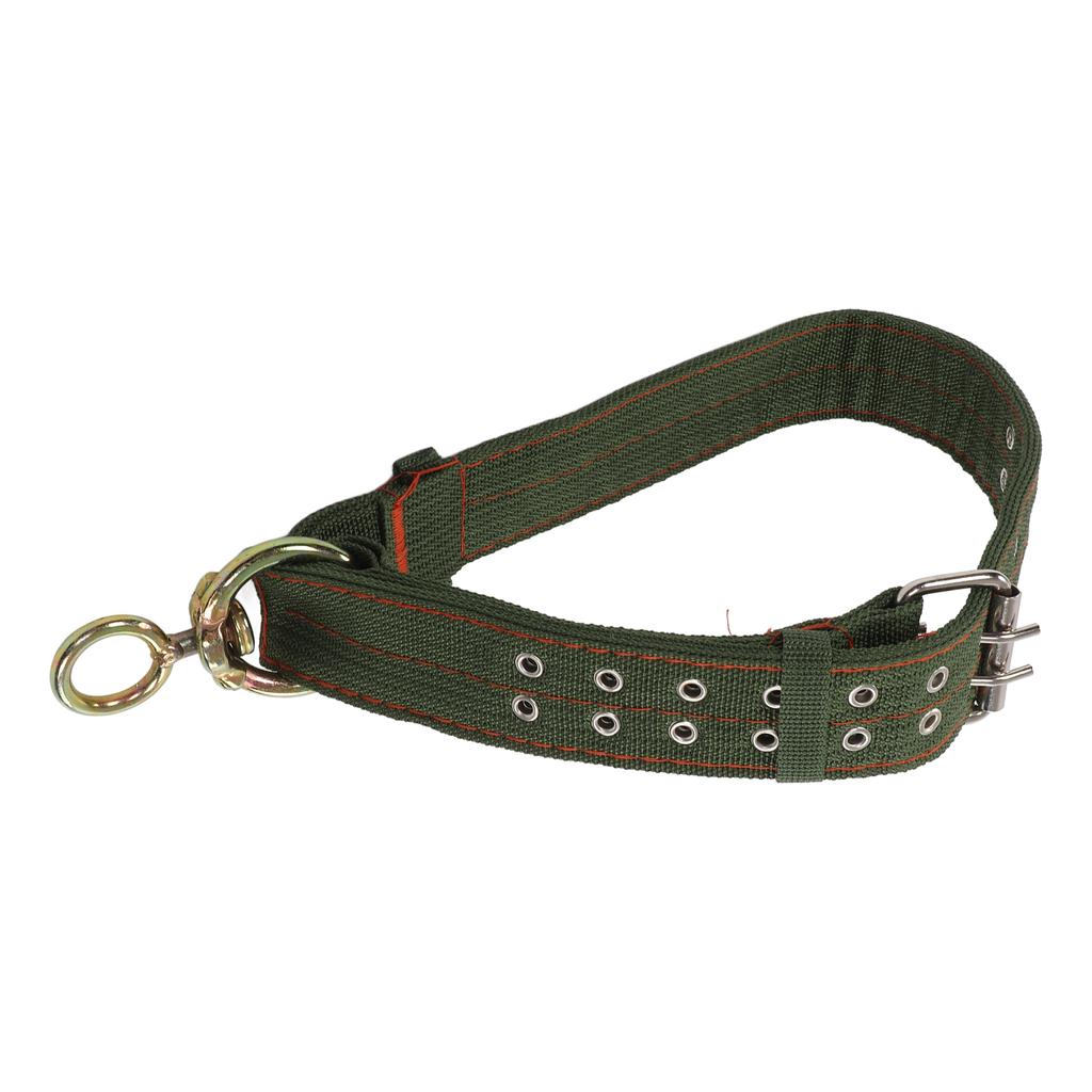 Cow Collar Adjustable 4 Layer Canvas Calf Collar with 2 Rows Metal Buckle for Horse Sheep Cattle