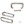 Chrome Rear Tail Fog Light Cover Trim for Suzuki Vitara 2015 2016 2017 2018 Car Styling Stickers Accessories