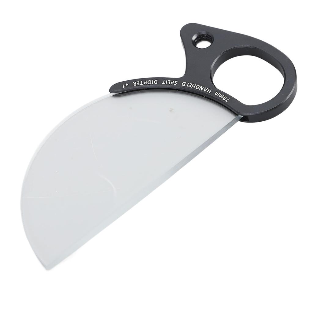 Handheld Split Diopter Filter 79mm Foreground +1 Blur Optical Glass Waterproof MRC Coating Special Effects Camera Filter