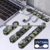 Silicone Cable Protector & Organizer: Self-adhesive Desktop & Car Clip Winder for Cables