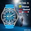 Hoge Kwaliteit North Hoge Kwaliteit Rand Nieuw+ Triton-Ti Hoge Kwaliteit Titanium Op Zonne-energie Werken Hoge Kwaliteit Duiken Hoge Kwaliteit Horloge Hoge Kwaliteit Luxe