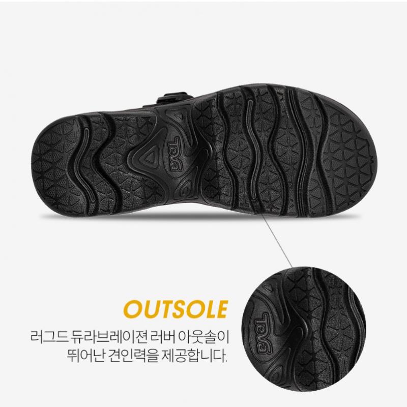 Teva Comfortable Women S Height increaSing SandalS Stvf2614570 Blk