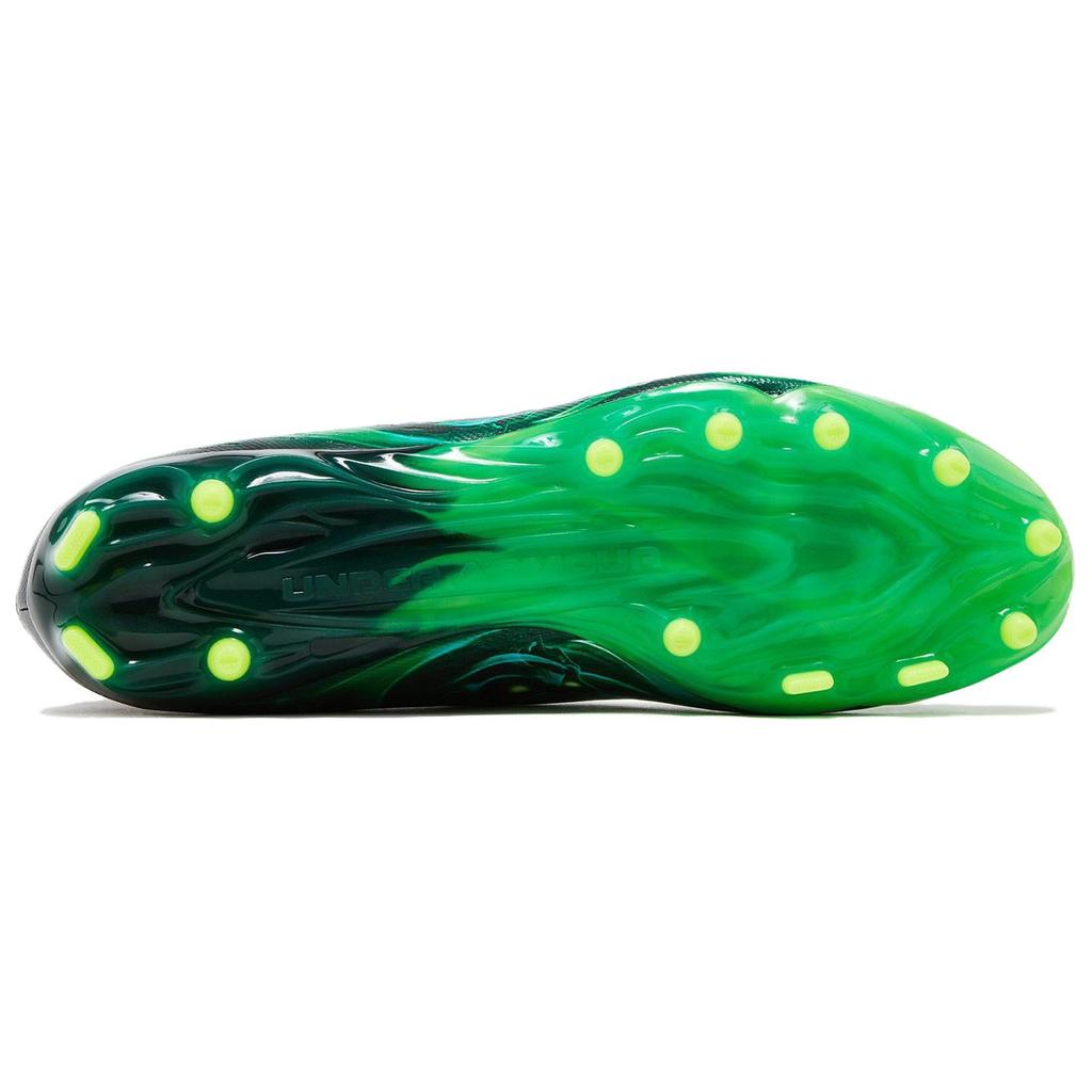 Under Armour Spotlight Lux MC LE Slime Men Sneakers Black Vapor-Green 3025376-001