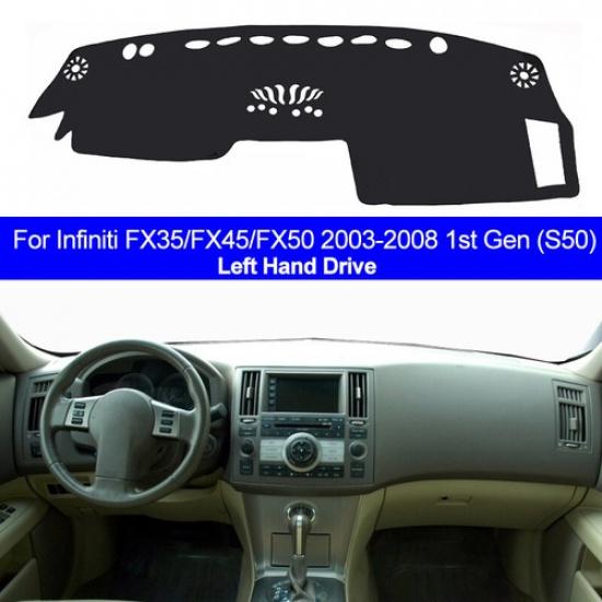 Коврик на панель приборов для Infiniti FX35 FX45 2003 - 2008